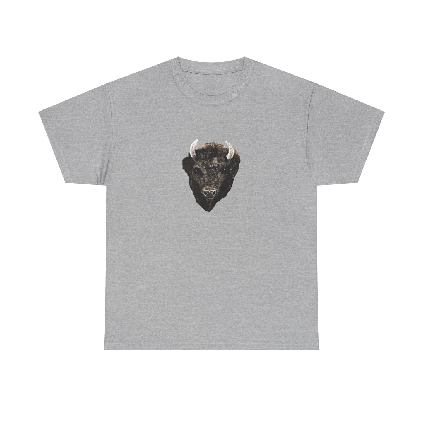 Buffalo Head Unisex Heavy Cotton Tee