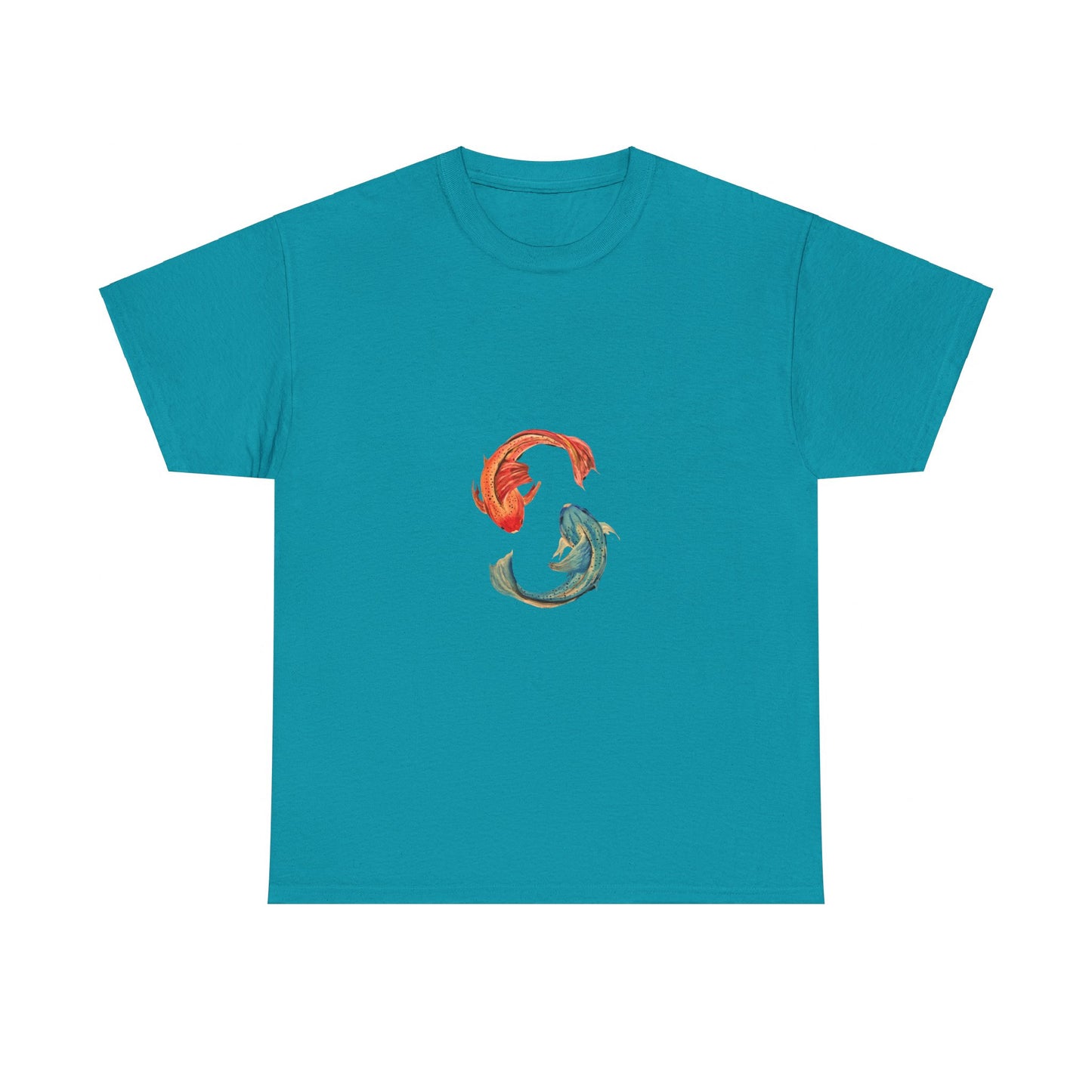 Fire & Ice fishes Unisex Heavy Cotton Tee