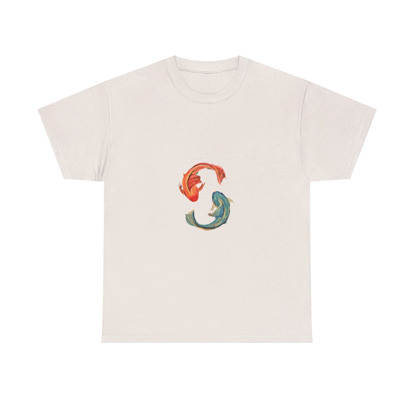 Fire & Ice fishes Unisex Heavy Cotton Tee