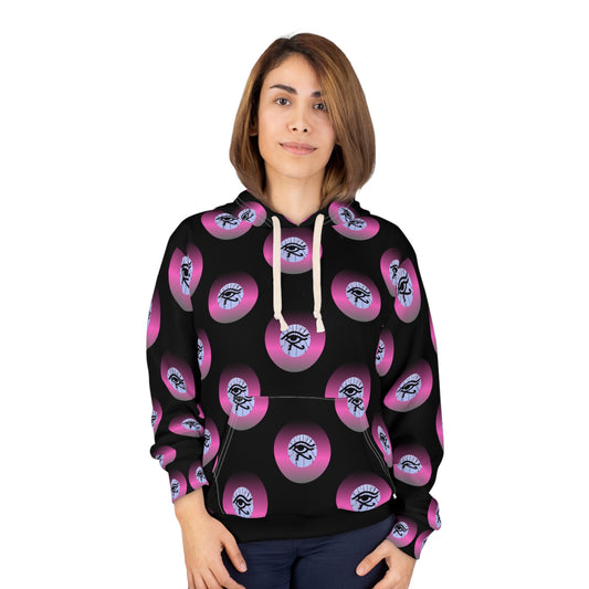 The Eye of Horus Unisex Pullover Hoodie (AOP)