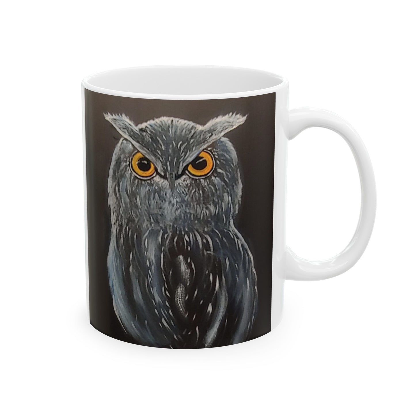 Owl in the Night    Ceramic Mug, (11oz, 15oz)