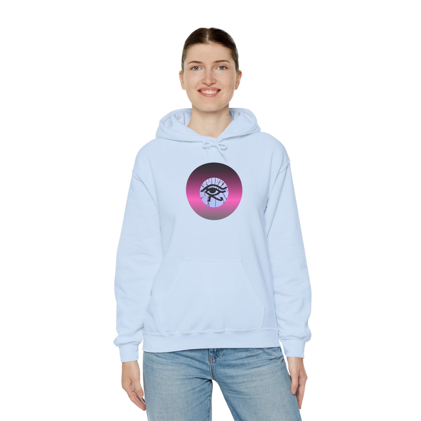 Eye of Horus Egyptian god of love and healing. Heavy Blend™ Hooded Sweatshirt