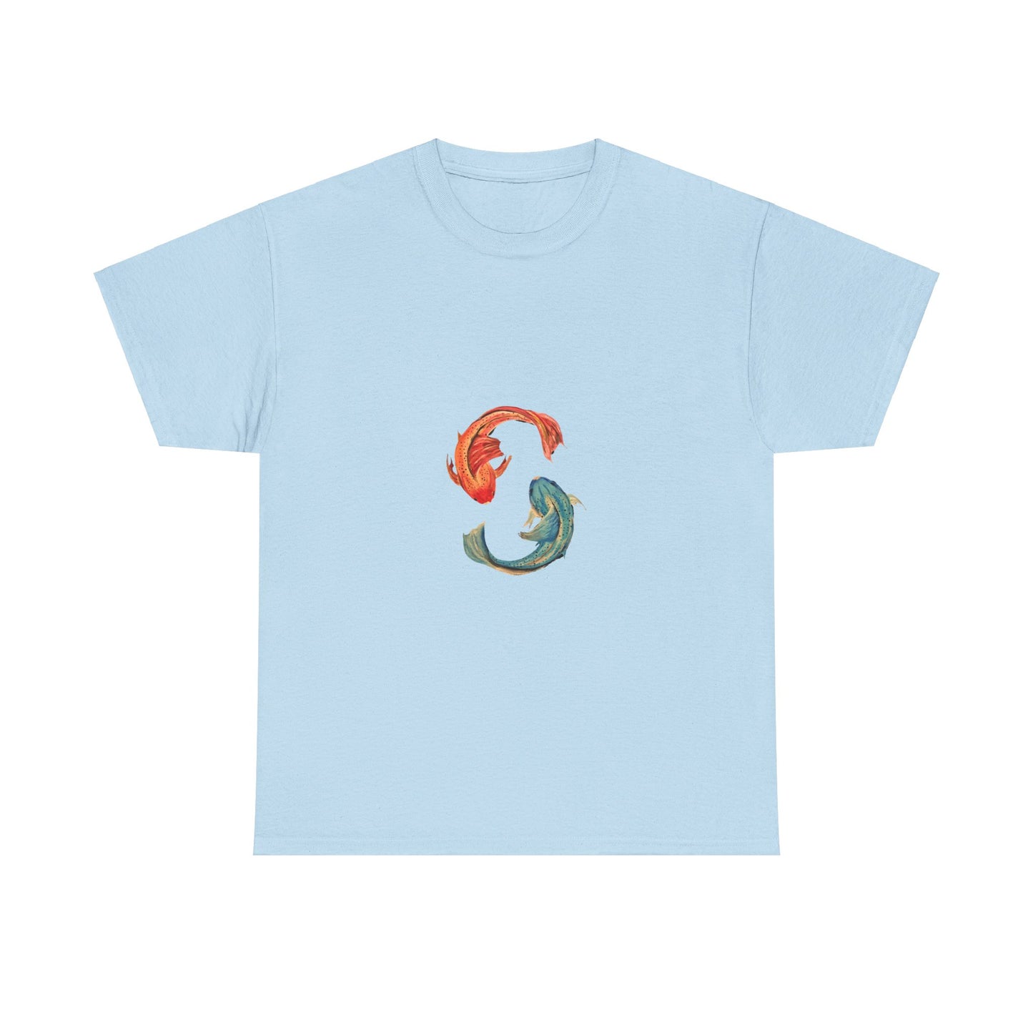 Fire & Ice fishes Unisex Heavy Cotton Tee