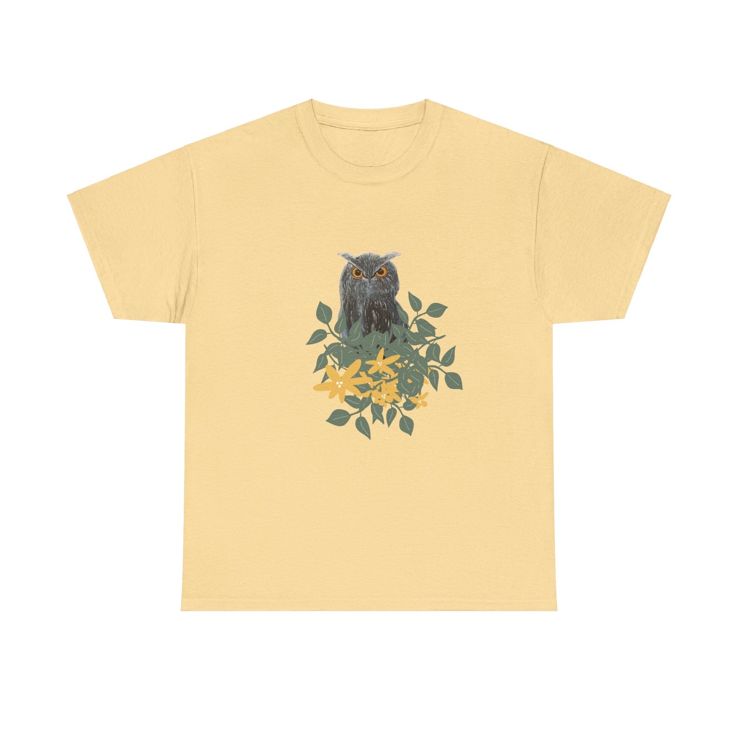 Night Owl...Unisex Heavy Cotton Tee