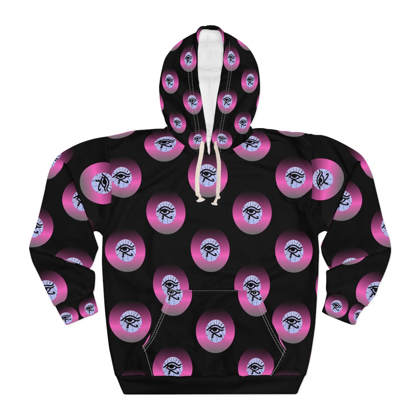 The Eye of Horus Unisex Pullover Hoodie (AOP)