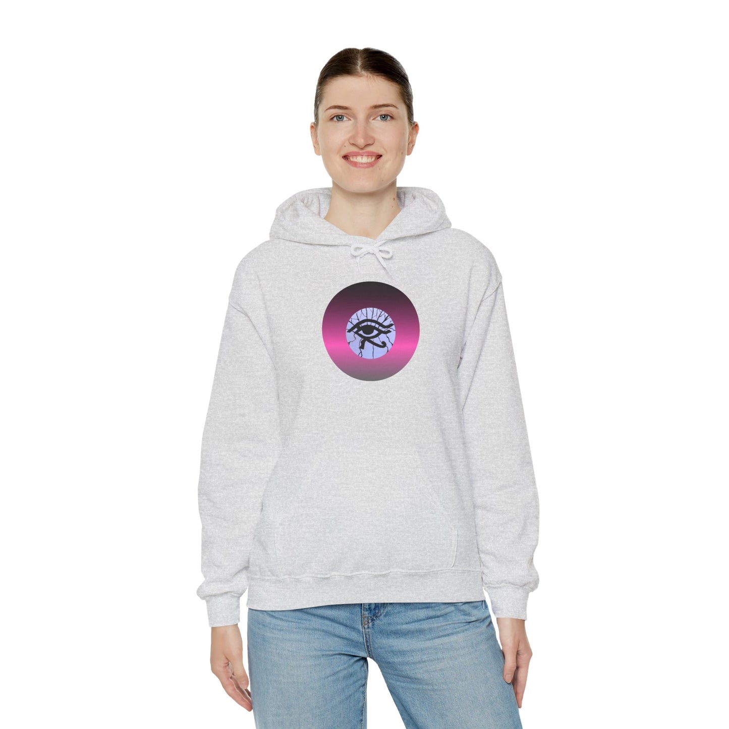 Eye of Horus Egyptian god of love and healing. Heavy Blend™ Hooded Sweatshirt