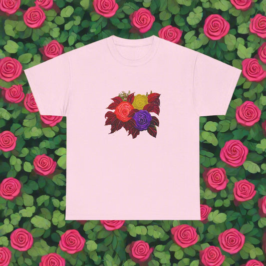 Roses  Unisex Heavy Cotton Tee