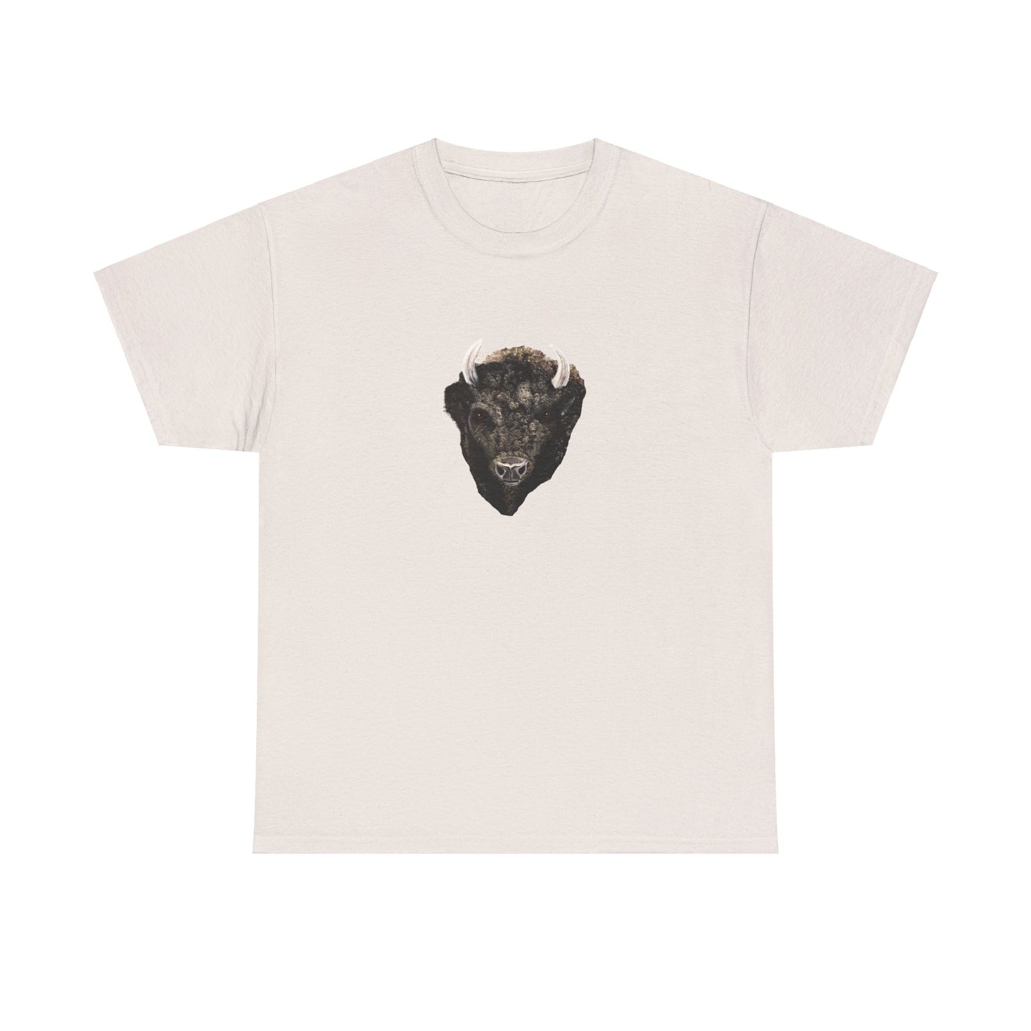 Buffalo Head Unisex Heavy Cotton Tee