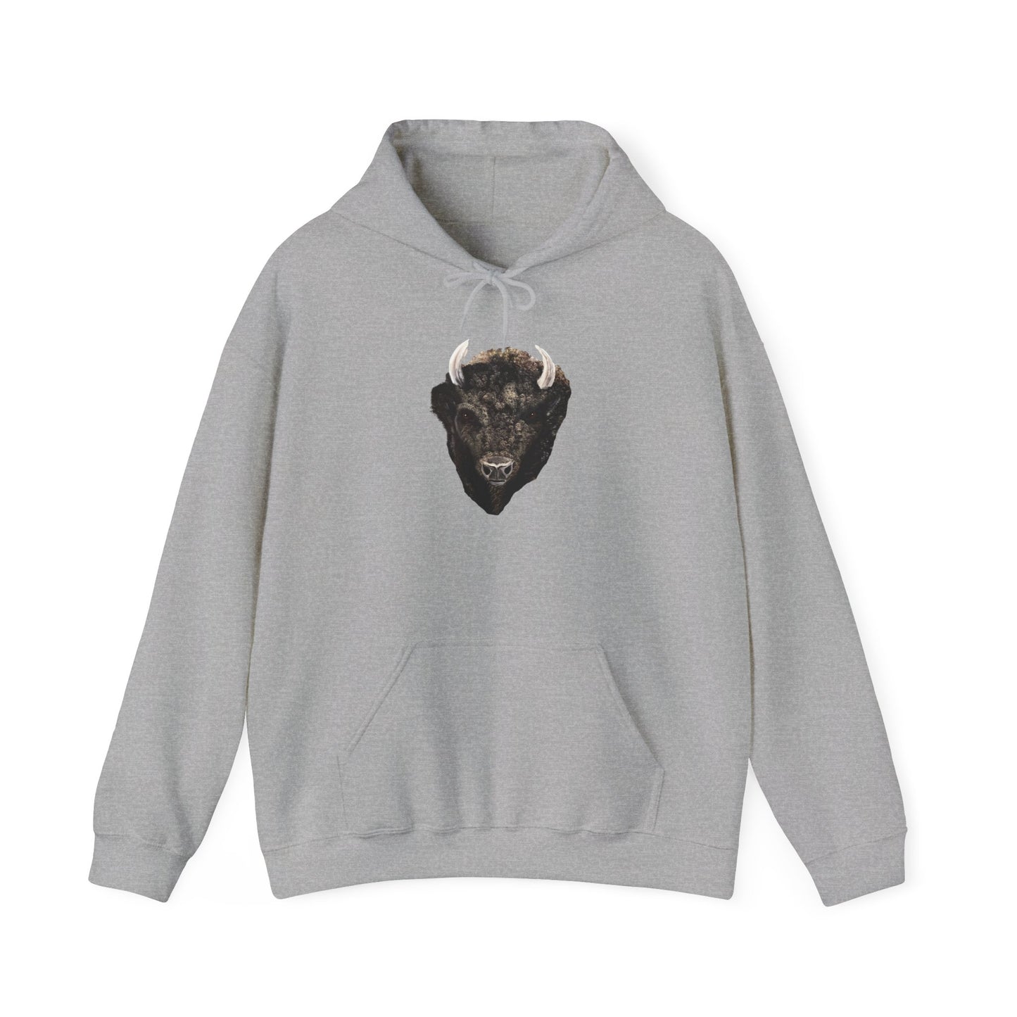 Buffalo Head Unisex Heavy Blend™ Hooded Sweatshirt