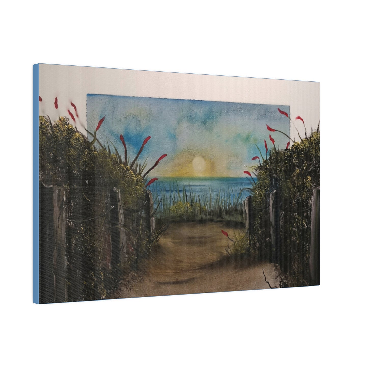 Day at the Beach...Matte Canvas, Stretched, 0.75"