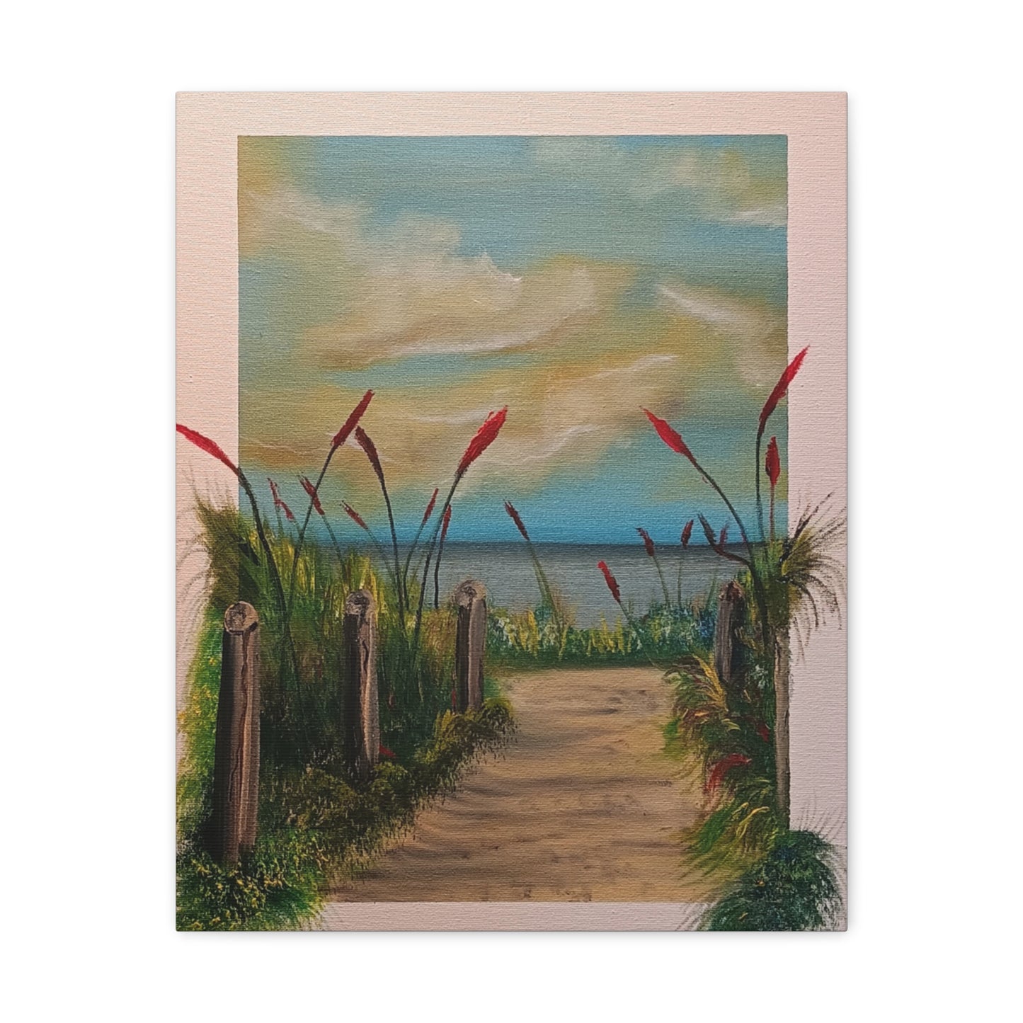 Day at the Beach   Canvas Gallery Wraps