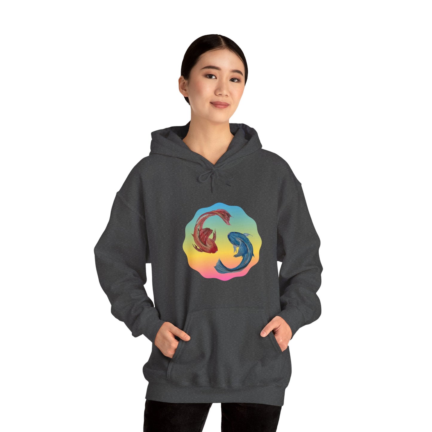 Fire and Ice  Unisex Heavy Blend™ Hooded Sweatshirt