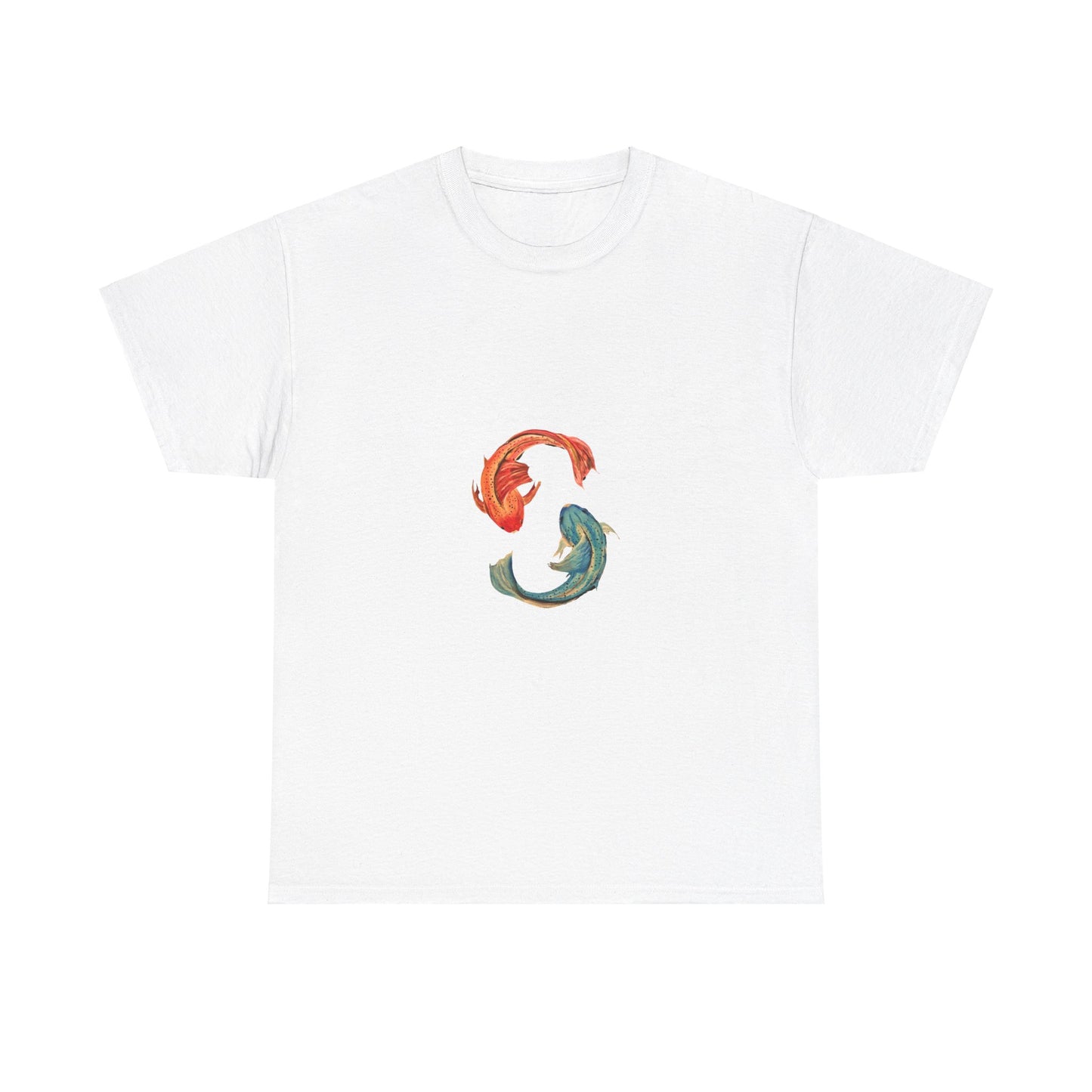 Fire & Ice fishes Unisex Heavy Cotton Tee