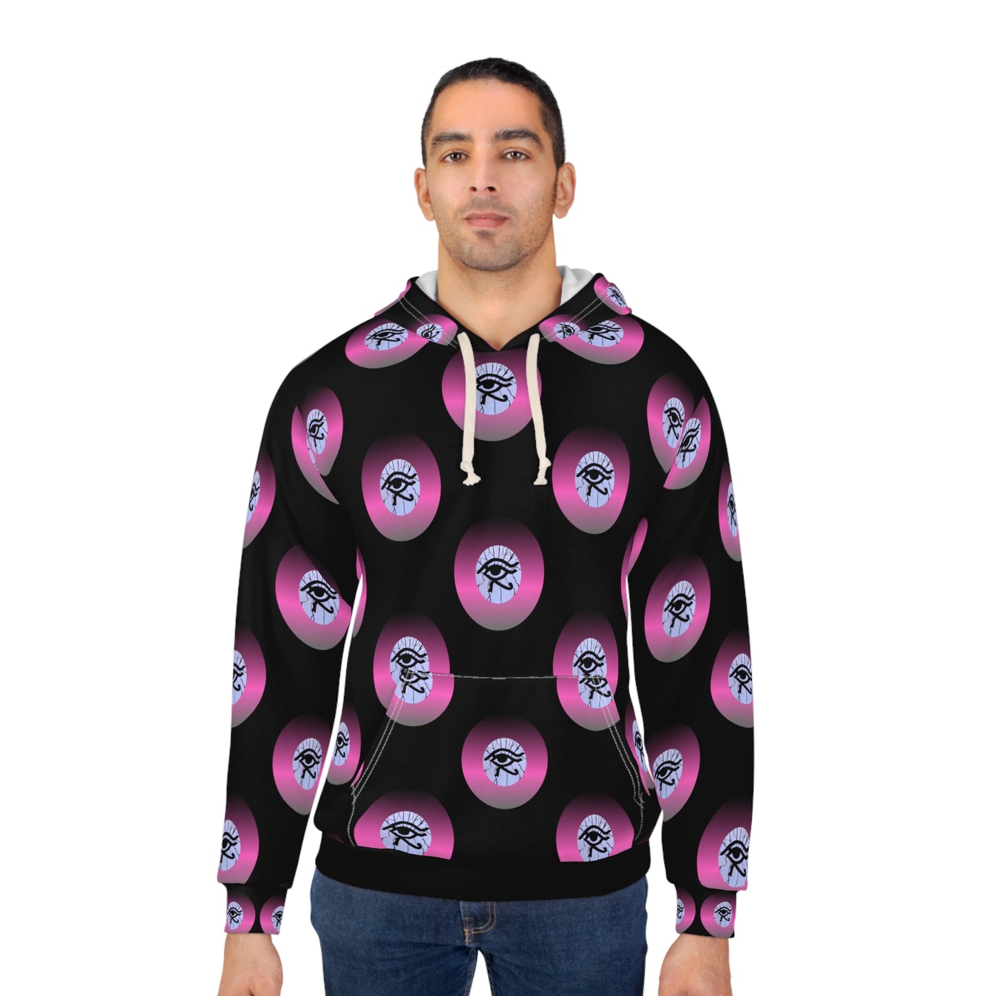 The Eye of Horus Unisex Pullover Hoodie (AOP)