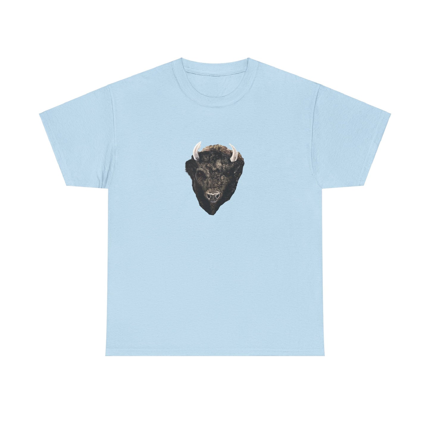 Buffalo Head Unisex Heavy Cotton Tee