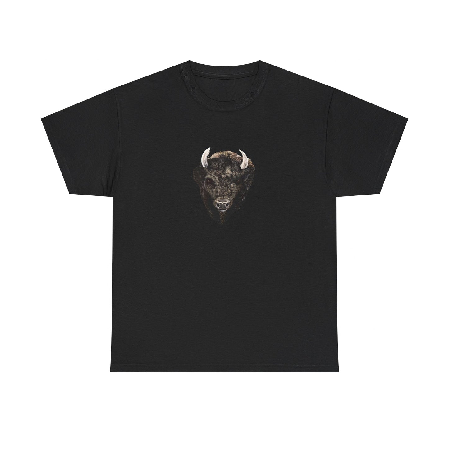 Buffalo Head Unisex Heavy Cotton Tee