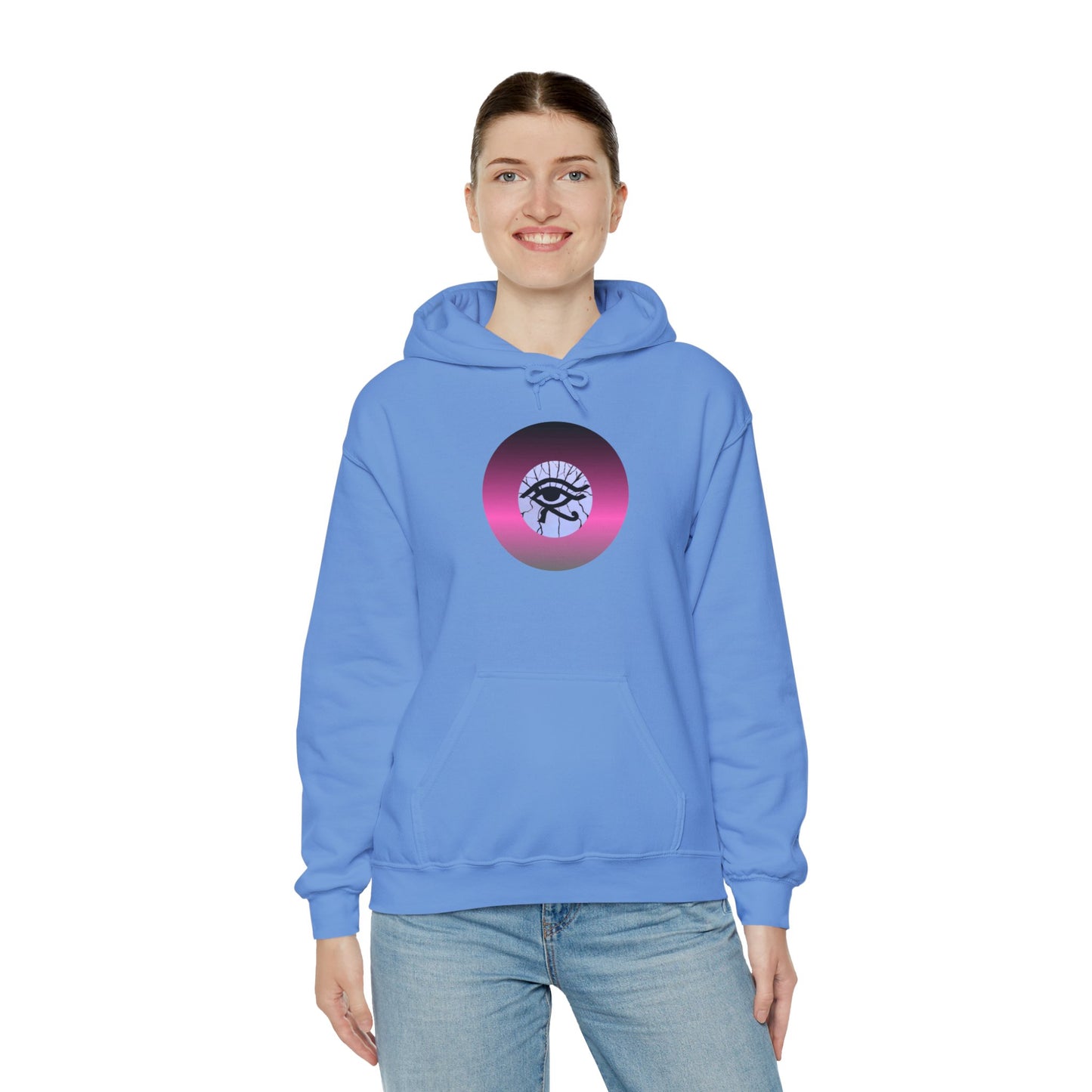 Eye of Horus Egyptian god of love and healing. Heavy Blend™ Hooded Sweatshirt