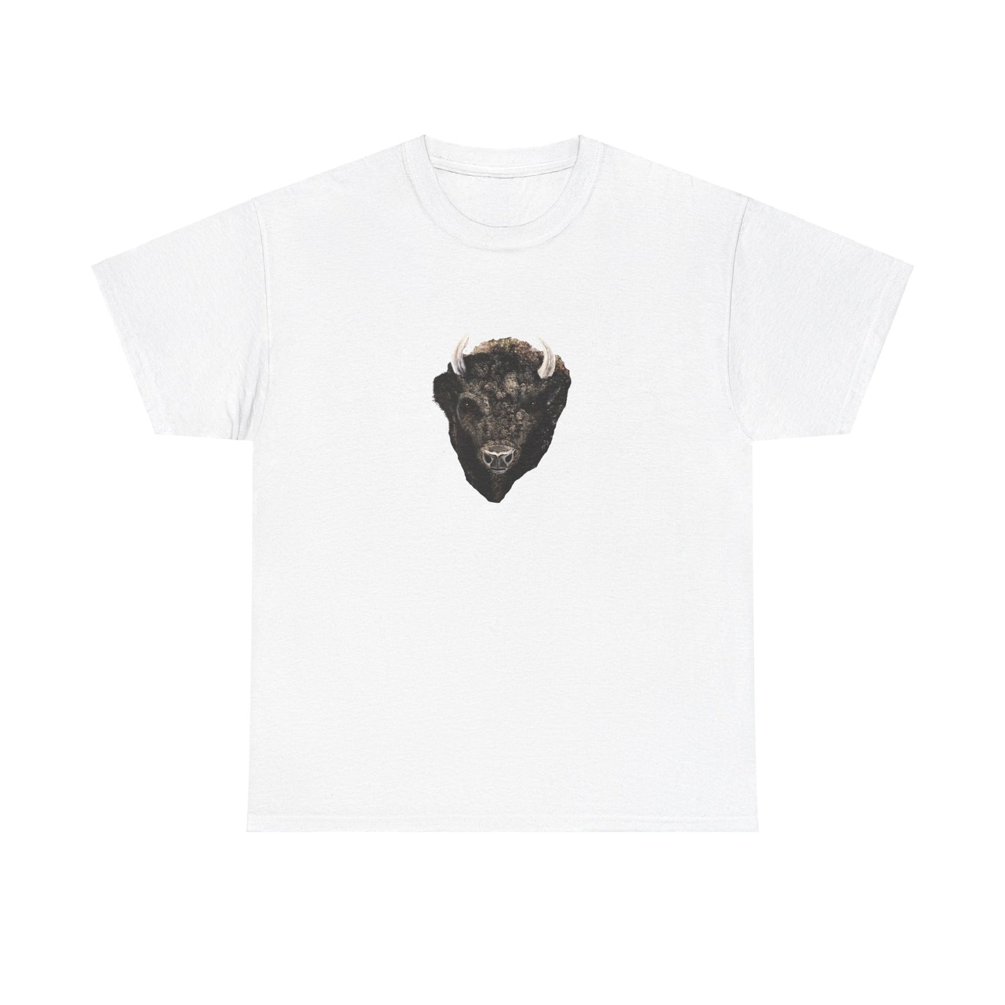 Buffalo Head Unisex Heavy Cotton Tee