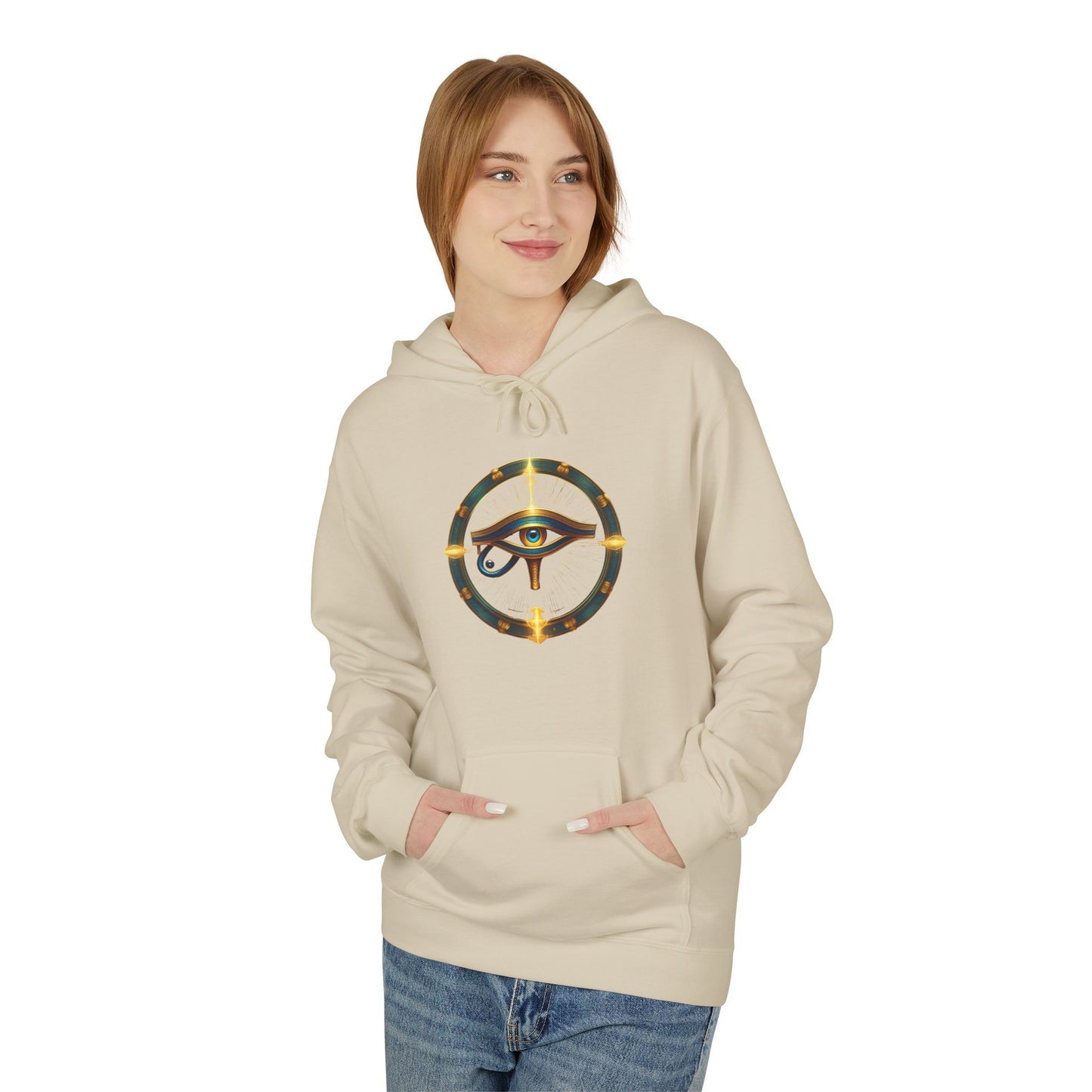 Hoodie - Eye of Ra Ancient Protection Symbol