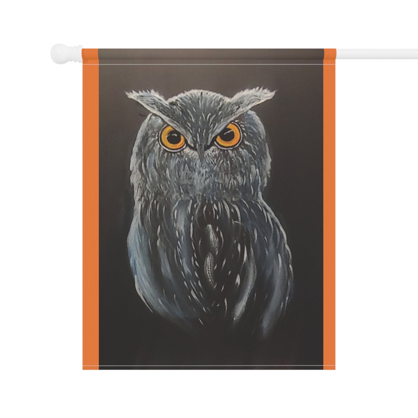 Owl in the Night...Garden & House Banner