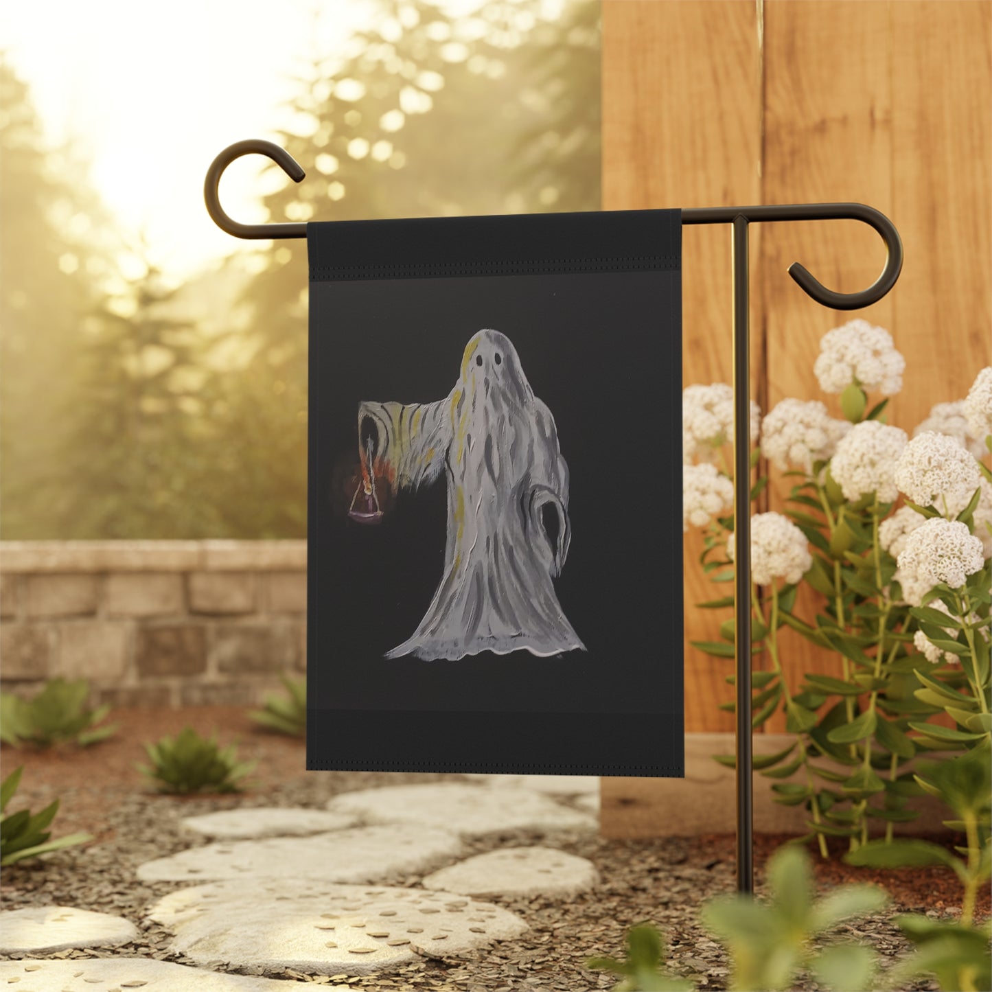 Spooky Ghost...Garden & House Banner