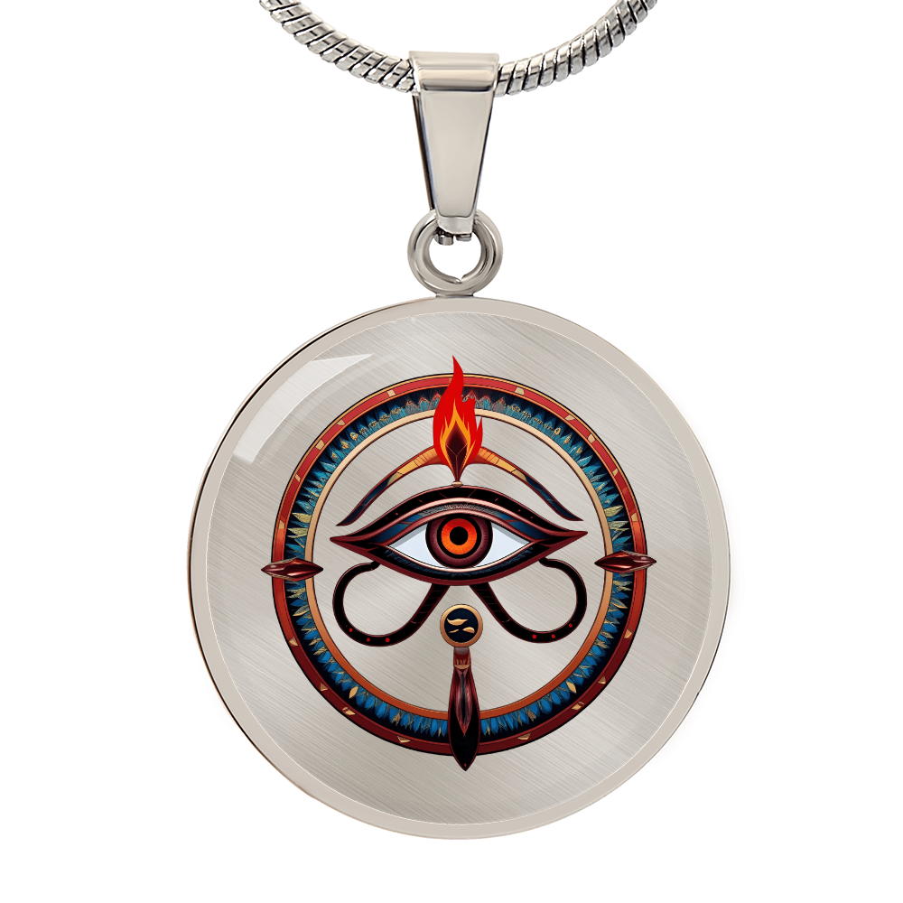 Manifest safety, protection and power with the Eye of Ra pendant