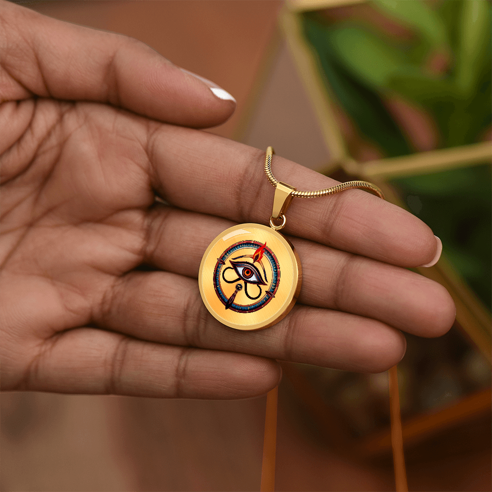 Manifest safety, protection and power with the Eye of Ra pendant