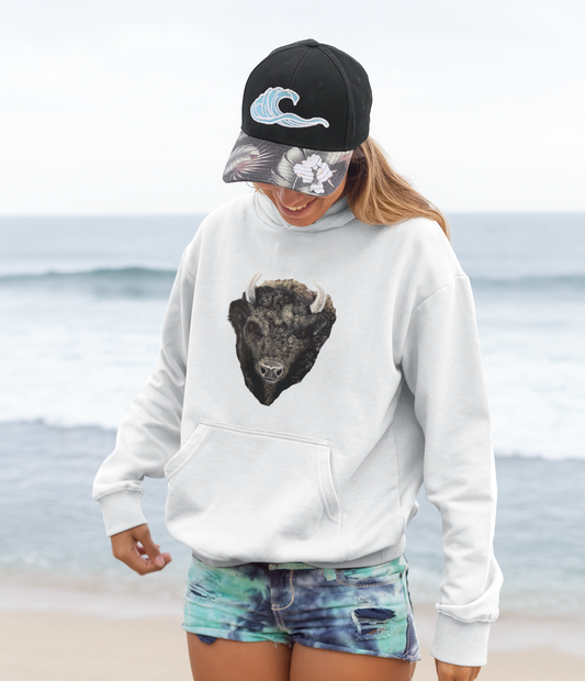 Buffalo Head Unisex Heavy Blend™ Hooded Sweatshirt